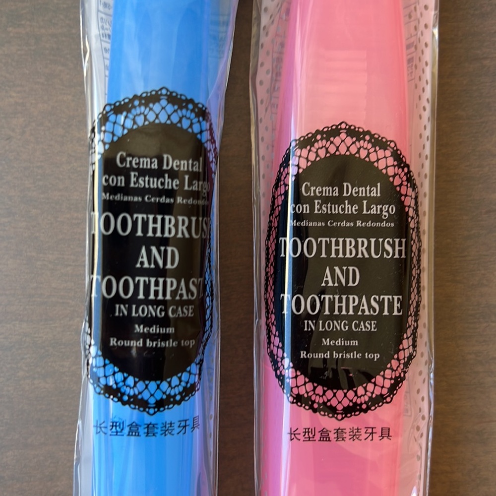 2 for $6 Travel Toothbrush Set
